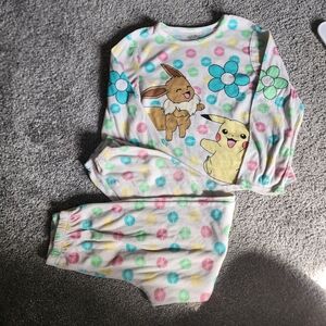 Pokemon Kids Pajama Set - Yellow and Blue